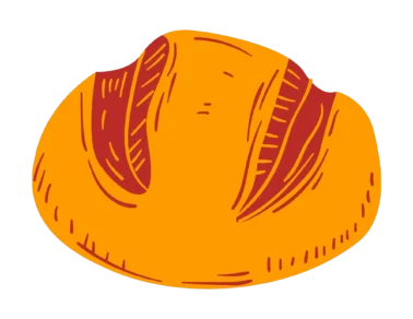 Illustration of bread